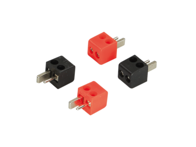 Lautsprecher Stecker DIN(m) 2 x rot/2 x schwarz 2,5 mm²