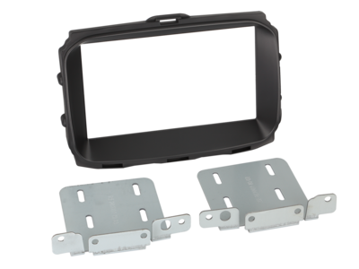 2-DIN Radioblende Alfa Romeo Giulietta 2013-2021 schwarz