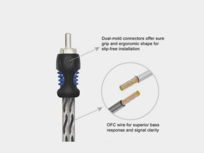 Recoil Echo OFC Cinch Kabel Y-Kabel (f)/(f)>(m) 30cm