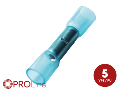 Stoßverbinder1,5mm²-2,5mm² blau NYPA 5 Stück