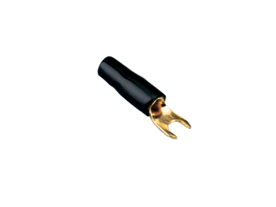 Ringgabeln 10 mm² 50 Stück schwarz