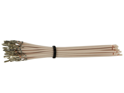 Kontakt Molex Mini Fit(m) Buchsenkontakt 10cm Kabel weiß