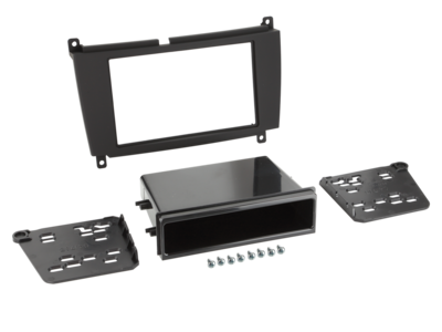 2-DIN Radioblende mit Fach Mercedes CLK(W209) 2005-2010