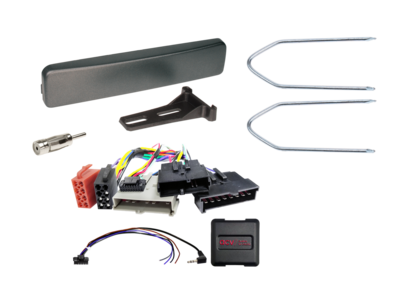 1-DIN Kit Ford Fahrzeuge anthrazit 8Pin/8Pin/17Pin LFB