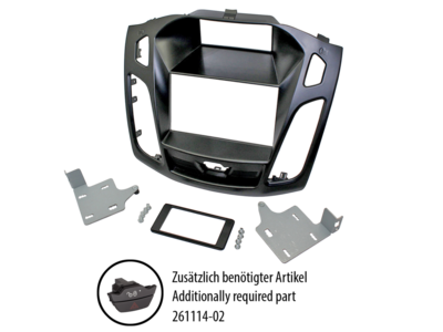 2-DIN Radioblende Ford Focus(DYB) 07/2013-08/2018