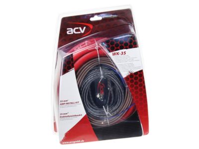 Kabel Kit Endstufe Stromkabel 35mm² Lautsprecherkabel 2,5mm²