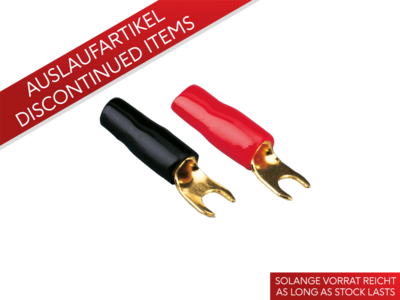 Ringgabeln 4 mm²  50 Stück rot