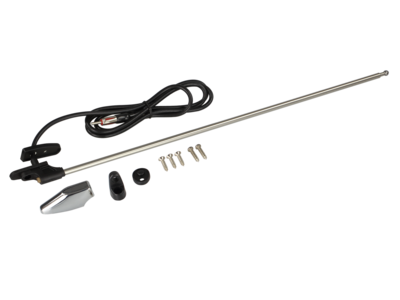Holmantenne AM/FM OEM Mitsubishi/Nissan DIN chrom 123cm