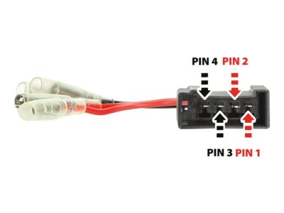 Lautsprecher Adapterkabel Subaru/Toyota Fahrzeuge (1x)
