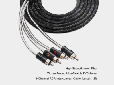 Recoil Premium OFC Cinch Kabel 4 Kanal 270cm