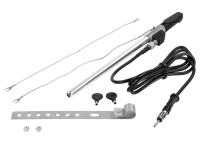 Teleskopantenne AM/FM VW Golf III/Golf IV Cabrio chrom lose