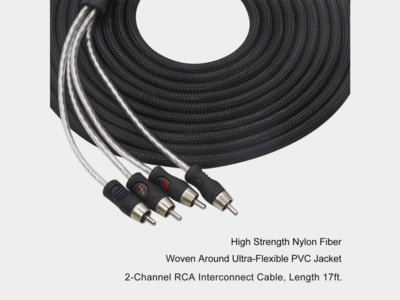 Recoil Premium OFC Cinch Kabel 4 Kanal 360cm