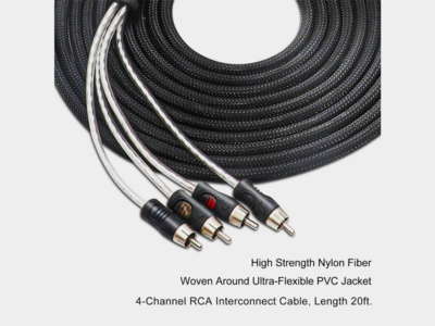 Recoil Premium OFC Cinch Kabel 4 Kanal 510cm