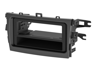 1-DIN Radioblende mit Fach Toyota Corolla 2009-2013 schwarz