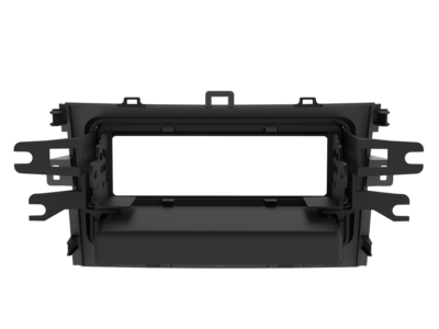 1-DIN Radioblende mit Fach Toyota Corolla 2009-2013 schwarz