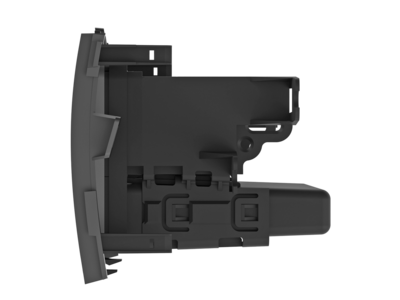 1-DIN Radioblende mit Fach Toyota Corolla 2009-2013 schwarz