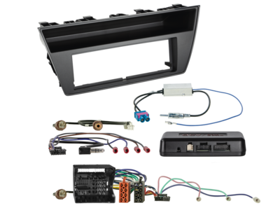 1-DIN Kit Skoda Fabia(5J) 2014-2022 i-dapter/Antenne