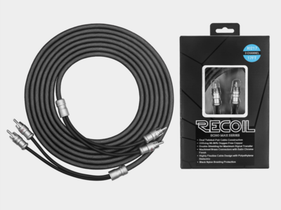 Recoil Echo Max Premium OFC Cinch Kabel 2 Kanal 510cm