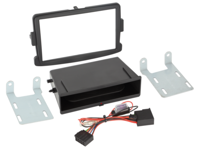 2-DIN RB INBAY® Dacia/Fiat/Nissan/Opel/Renault schwarz