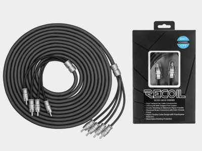 Recoil Echo Max Premium OFC Cinch Kabel 4 Kanal 510cm