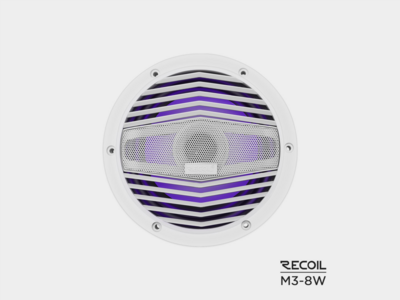 Lautsprecher Coaxial Recoil Marine 2-Wege 200mm/80W RMS