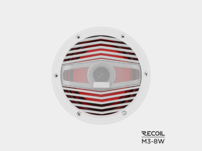Lautsprecher Coaxial Recoil Marine 2-Wege 200mm/80W RMS