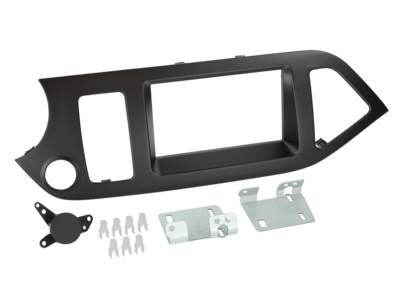 2-DIN Radioblende Kia Picanto(TA) 09/2011-03/2017 LHD