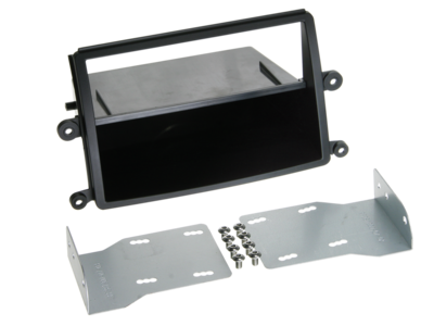 2-DIN RB mit Fach Mitsubishi L200 2006 > schwarz