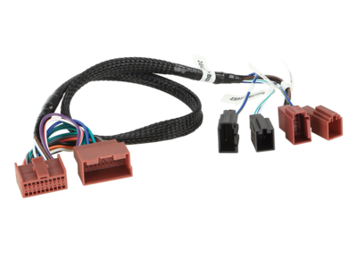 2-DIN Radioblende mit Fach Seat Ibiza tuam grau/Kabelsatz