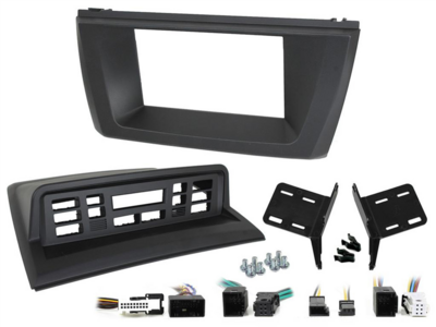 2-DIN Radioblende BMW X3(E83) mit Klimatronik schwarz