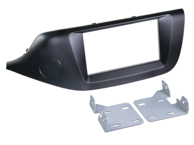 2-DIN Radioblende Kia Cee'd/ProCeed 2012-2018 schwarz LHD