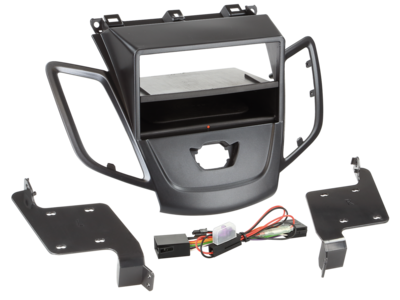 2-DIN Radioblende INBAY® Ford Fiesta ohne Display schwarz