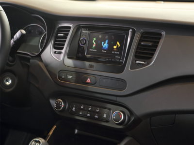 2-DIN Radioblende Kia Carens(RP) 05/2013-12/2018
