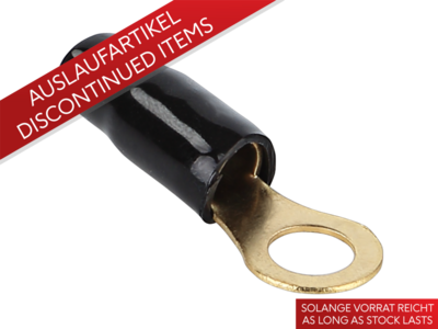 Ringösen 20 mm² > 4,2 mm 50 Stück schwarz