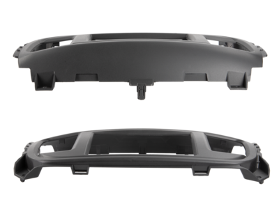 2-DIN Radioblende Citroen/Opel/Peugeot/Toyota schwarz