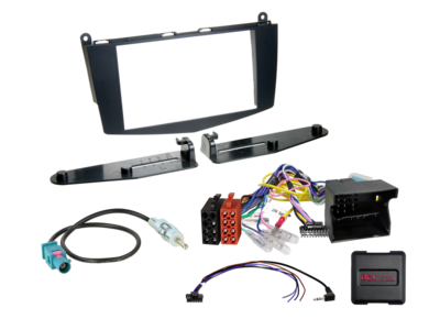 2-DIN Kit  Mercedes C-Klasse 2007-2011 LFB/Antenne