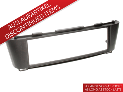 1-DIN RB Nissan Almera 03/2000 - 11/2006 schwarz lose
