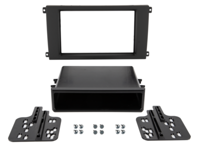 2-DIN Radioblende mit Fach Porsche Cayenne 2002-2010