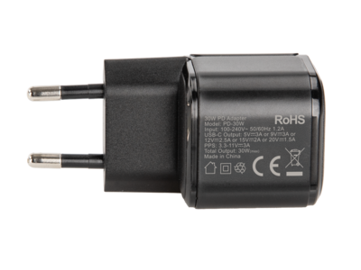 INBAY 30W USB-C Ladegerät – 100–220V, Power Delivery
