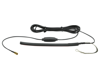 Glasklebeantenne DAB+ SMB(f) 5V/12V Phantom lose