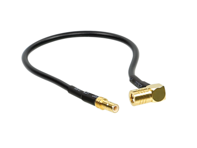 Antennenadapter SMB(m)>SMB(f) 90° lose