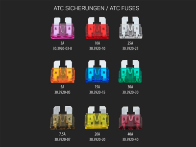Sicherung ATC 5 Ampere 50 Stück