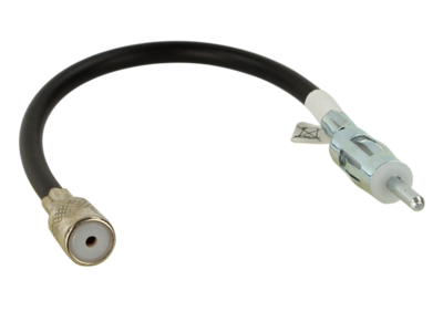 Antennenadapter ISO(f)>DIN(m) 14.5cm lose