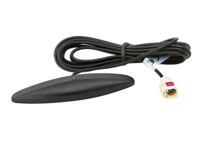 Glasklebeantenne AM/FM Fakra B(f) 12V Phantom lose