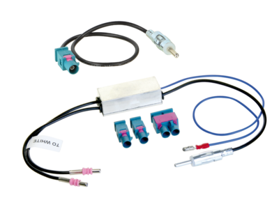 2-DIN Kit mit Fach MAN TGE/VW Crafter/California i-dapter
