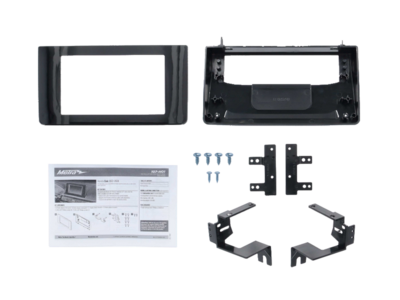 2-DIN Radioblende Honda Civic(FE10) 10/2022-2025 schwarz