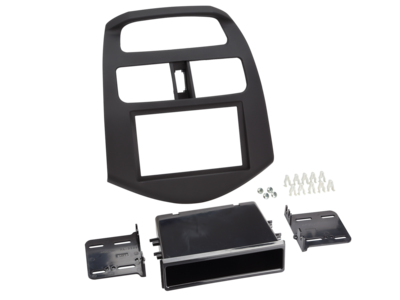 2-DIN Radioblende mit Fach Chevrolet Spark 2012-2017