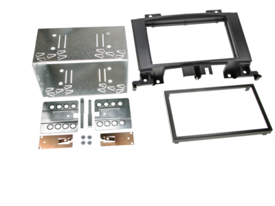 2-DIN Radioblende Mercedes Sprinter/VW Crafter schwarz
