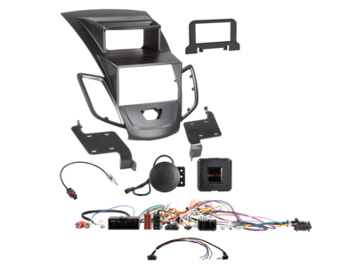 2-DIN Kit Ford Fiesta(JA8) mit Display schwarz LFB/Antenne