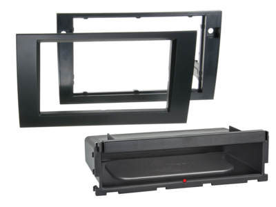 2-DIN Radioblende INBAY® Audi A4(8E)/Seat Exeo schwarz